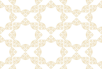 Abstract seamless pattern. Mosaic floral ornamental background. Muslim ornament in arab orient style with Arabic, Turkish, Indian motifs. Good for fabric, textile, wallpaper background design