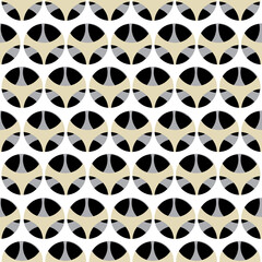 Abstract seamless pattern. Artistic geometric ornamental backdrop. Circles.Good for fabric, textile, wallpaper or package background design