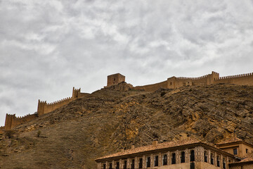 Part of the wall of Albarracín