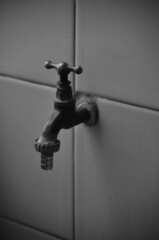 faucet in a bathroom
