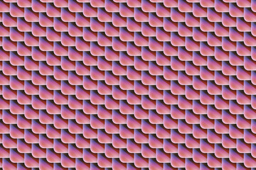 Seamless abstract digital geometric texture. Stepped tiles.