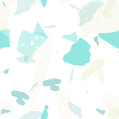 Terrazzo seamless pattern. Pastel  venetian