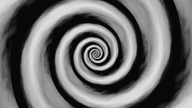 Hypnotic Spiral Spinning Smoke Droste