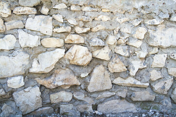 Old wall with a crack.Grunge background in dark color.