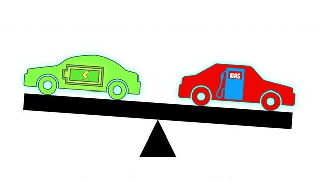 電気自動車とガソリンエンジン車の比較