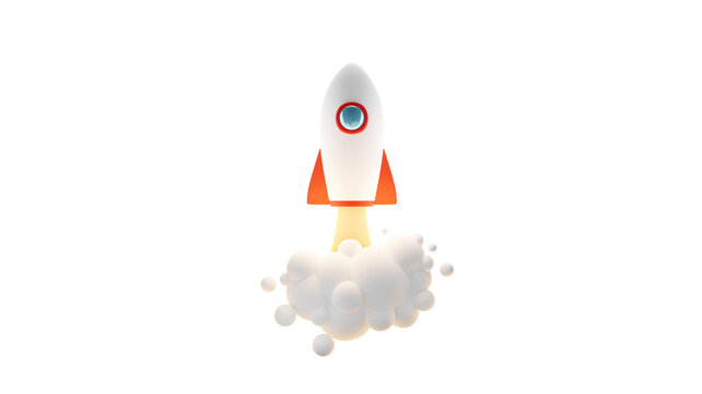 Rocket Transparent Background (PNG, Isolated)