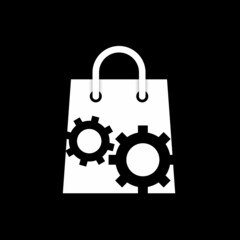 Vector Graphic of Gear Shop Shape