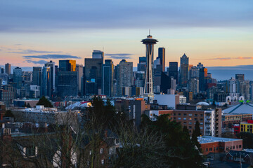 Obraz premium Seattle Skyline
