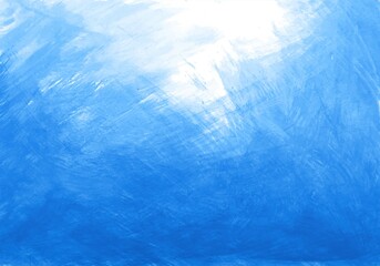 Hand painted blue watercolor texture background