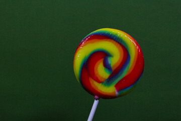 colorful lollipop