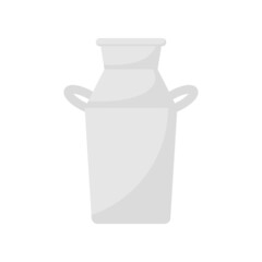 milk tank icon design template vector illustration