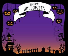 バナー　ハロウィン　300×250サイズ対応