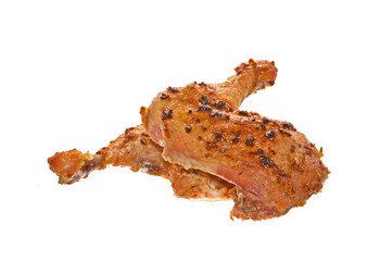 meat isolated on white background