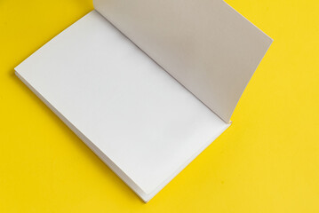 Book over background - closeup detail