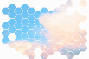 futuristic nature background