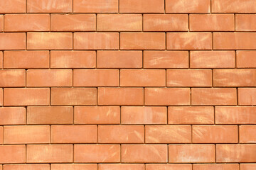 Close-up of brick wall background.
