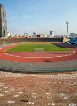 Olympic stadium of Phnom Penh, Cambodia