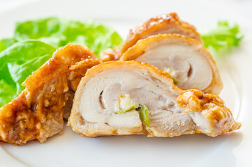 鶏肉のアスパラチーズ巻