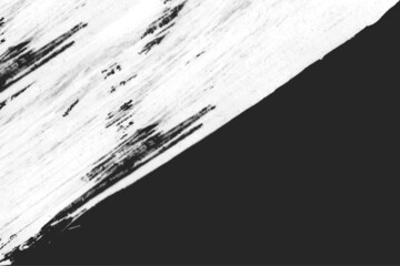 Half Black and White Grunge Abstract Background