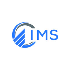 IMS letter logo design on white background. IMS  creative initials letter logo concept. IMS letter design.
