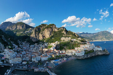 Obraz premium Aerial View - Amalfi Coast, Italy