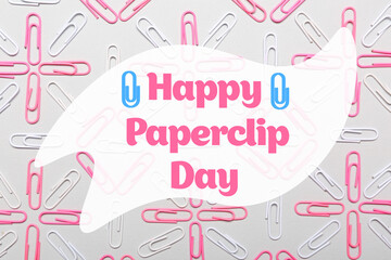 Greeting card for National Paperclip Day