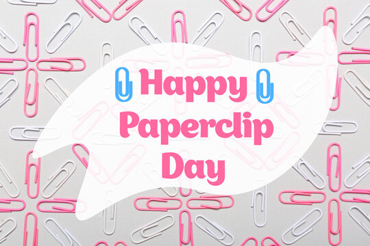 Greeting card for National Paperclip Day