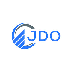 JDO letter logo design on white background. JDO  creative initials letter logo concept. JDO letter design.