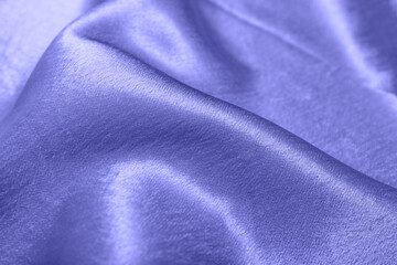 Purple satin fabric as background