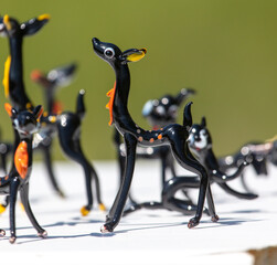 Little black animal toys , Deer