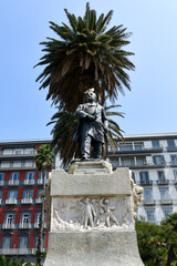 Giovanni Nicotera Statue - Naples, Italy