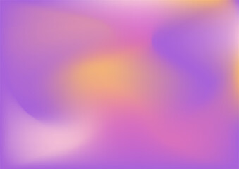 Blue pink purple green orange gradient abstract blurred background