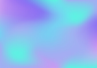 Blue pink purple green orange gradient abstract blurred background