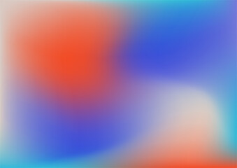 Obraz premium Blue pink purple green orange gradient abstract blurred background