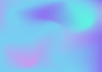 Blue pink purple green orange gradient abstract blurred background