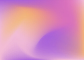 Blue pink purple green orange gradient abstract blurred background