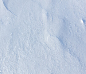 Snowy crust as an abstract background.