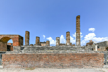 Temple of Jupiter - Pompeii, Italy