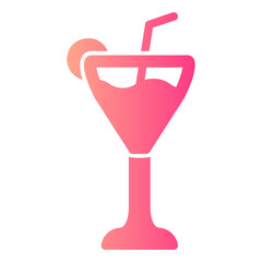 coconut gradient icon