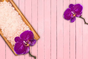 Pink boards. Summer, spring background. Romantic background for Valentine's, Women's, Mother's Day, Birthday. Copy space