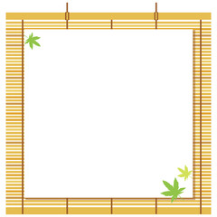 すだれ　フレーム