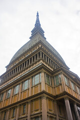 Fototapeta na wymiar Mole Antonelliana building in Turin