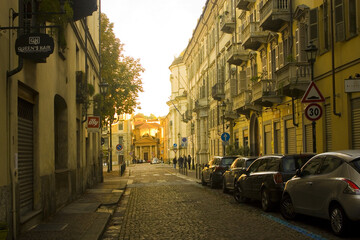  Typical street at the center of Turin