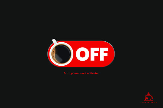 coffee on/off ad image