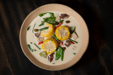 Sayur lodeh is Indonesian vegetable stew in coconut milk. Like its cousin, sayur asem, sayur lodeh has no fixed rules on which vegetables to use.