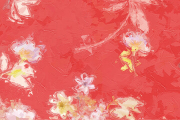 elegant beautiful rose flower illustration