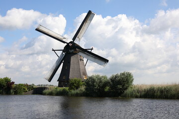 Holland Kinderdijk Mühlen