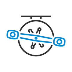 Icon Of Fishing Reel