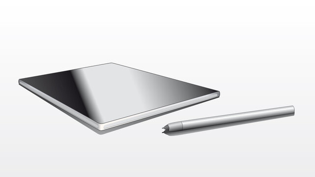 tablet computer with pen support
