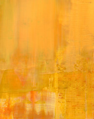 Abstract art. Orange background. Versatile artistic image for creative design projects: posters, banners, cards, magazines, book covers, prints, wallpapers. Acrylic on panel.